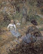Camille Pissarro rest France oil painting artist